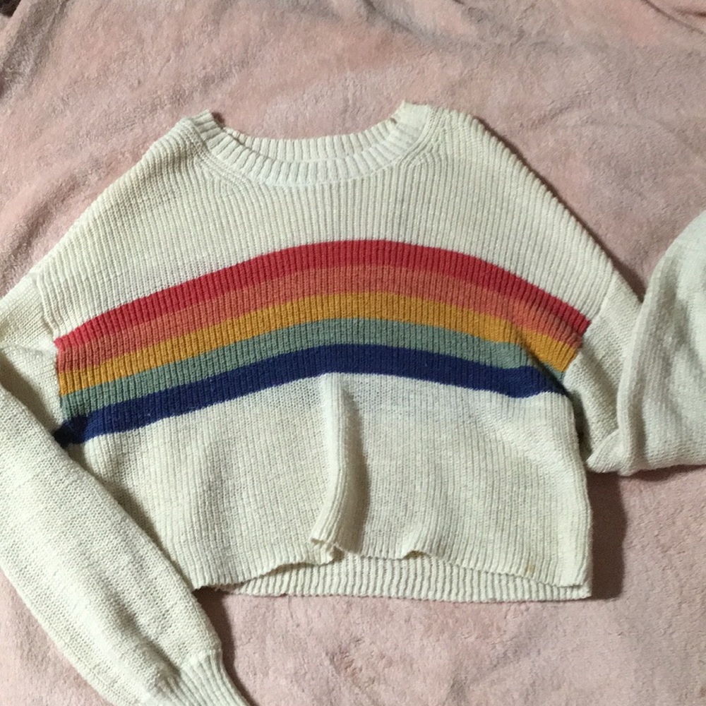 🦅𝔸𝕞𝕖𝕣𝕚𝕔𝕒𝕟 𝕖𝕒𝕘𝕝𝕖 🦅 crop top sweater